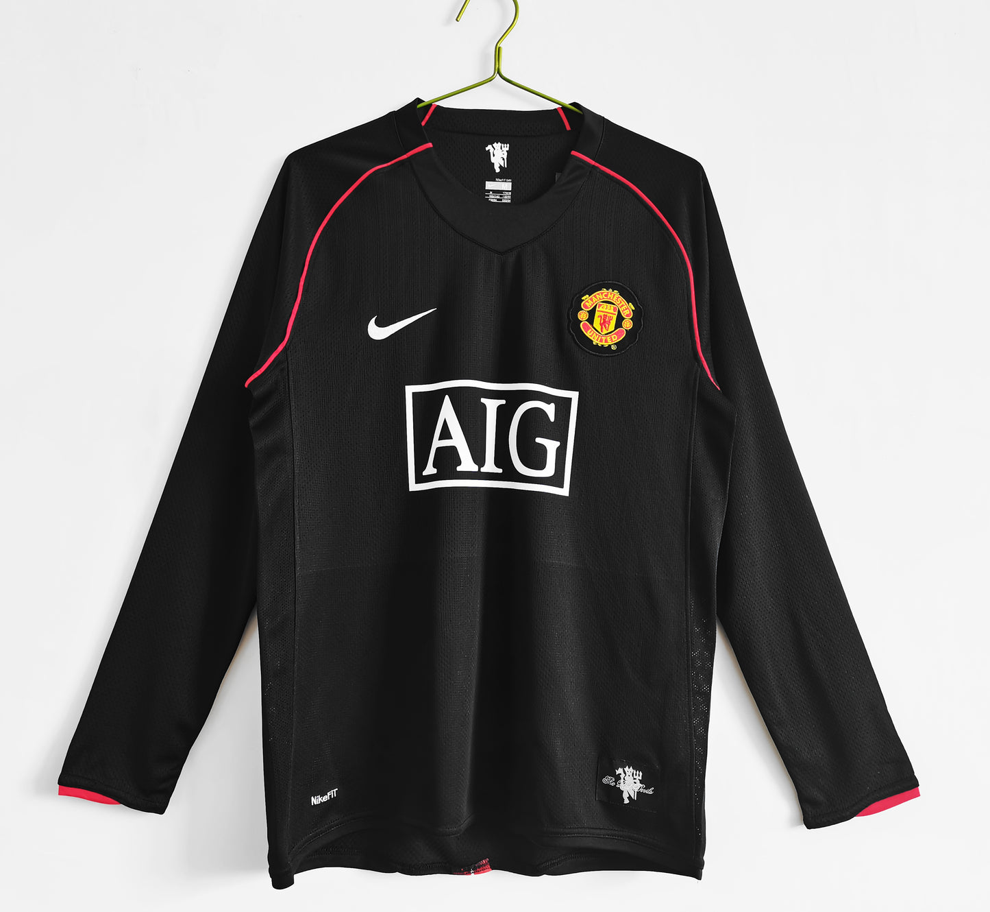 07/08 Manchester United Away Long Sleeve Retro