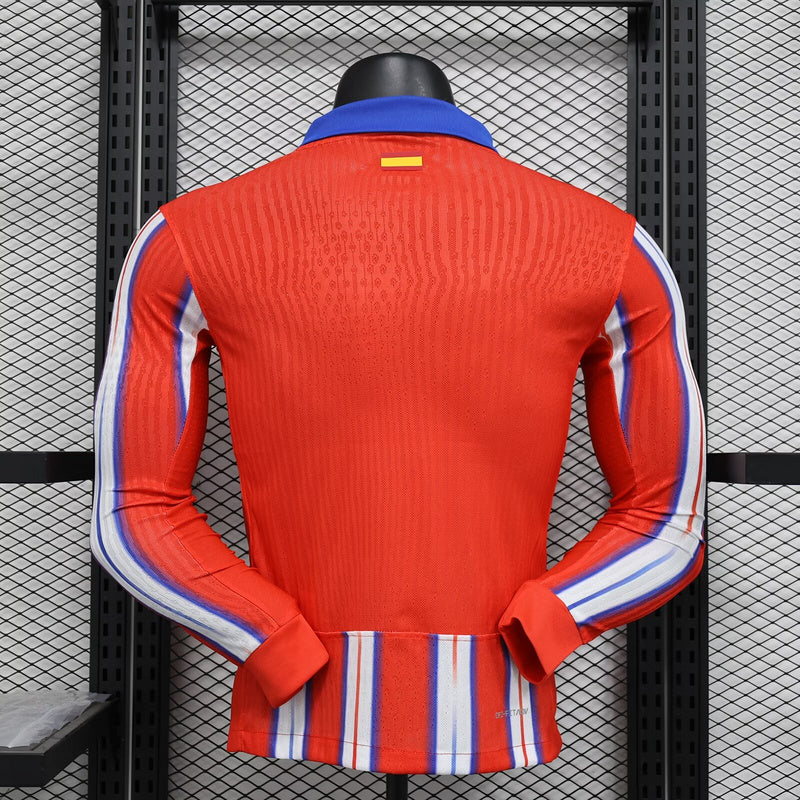 24/25 Atletico Madrid Home long sleeve Player version