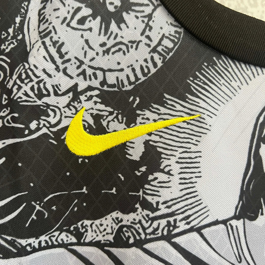 2024 Brazil Jesus Black Gray Special Edition Kids
