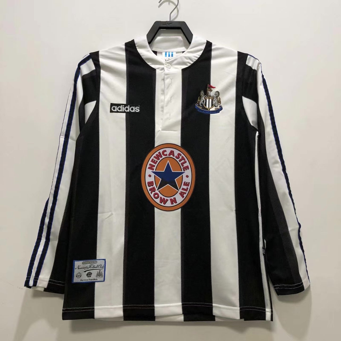95/96 Newcastle Home Long Sleeve Retro