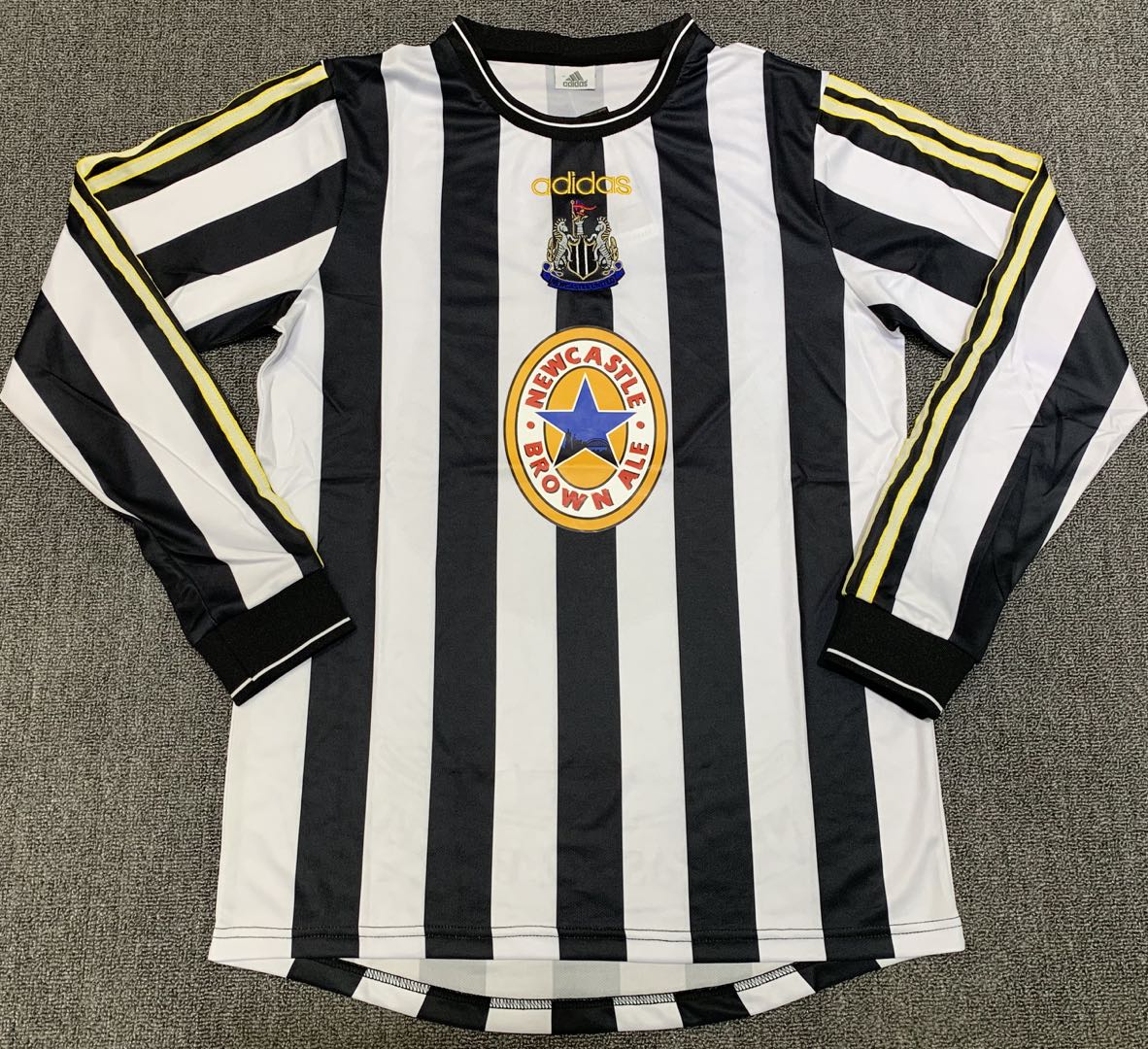 97/98 Newcastle Home Long Sleeve Retro