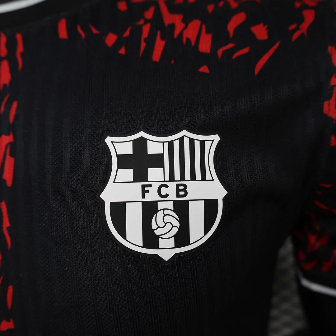 24/25 Barcelona Black and Red Special Player Version