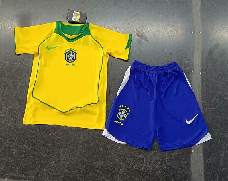 2004 Brazil Home Retro Kids