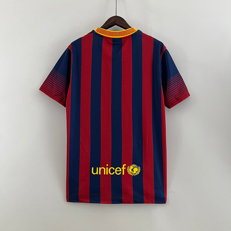 13/14 Barcelona Home Retro