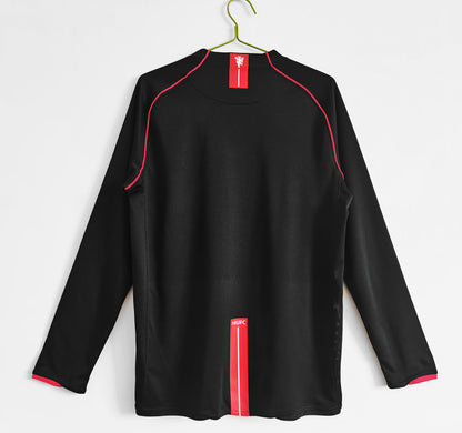 07/08 Manchester United Away Long Sleeve Retro