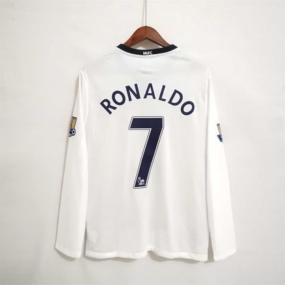 08/09 Manchester United Away Long Sleeve Retro