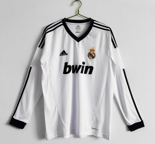 12/13 Real Madrid Home long sleeve Retro