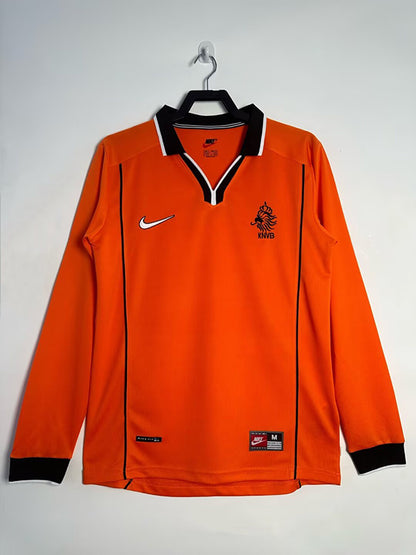 1998 Netherlands Home Long Sleeve Retro