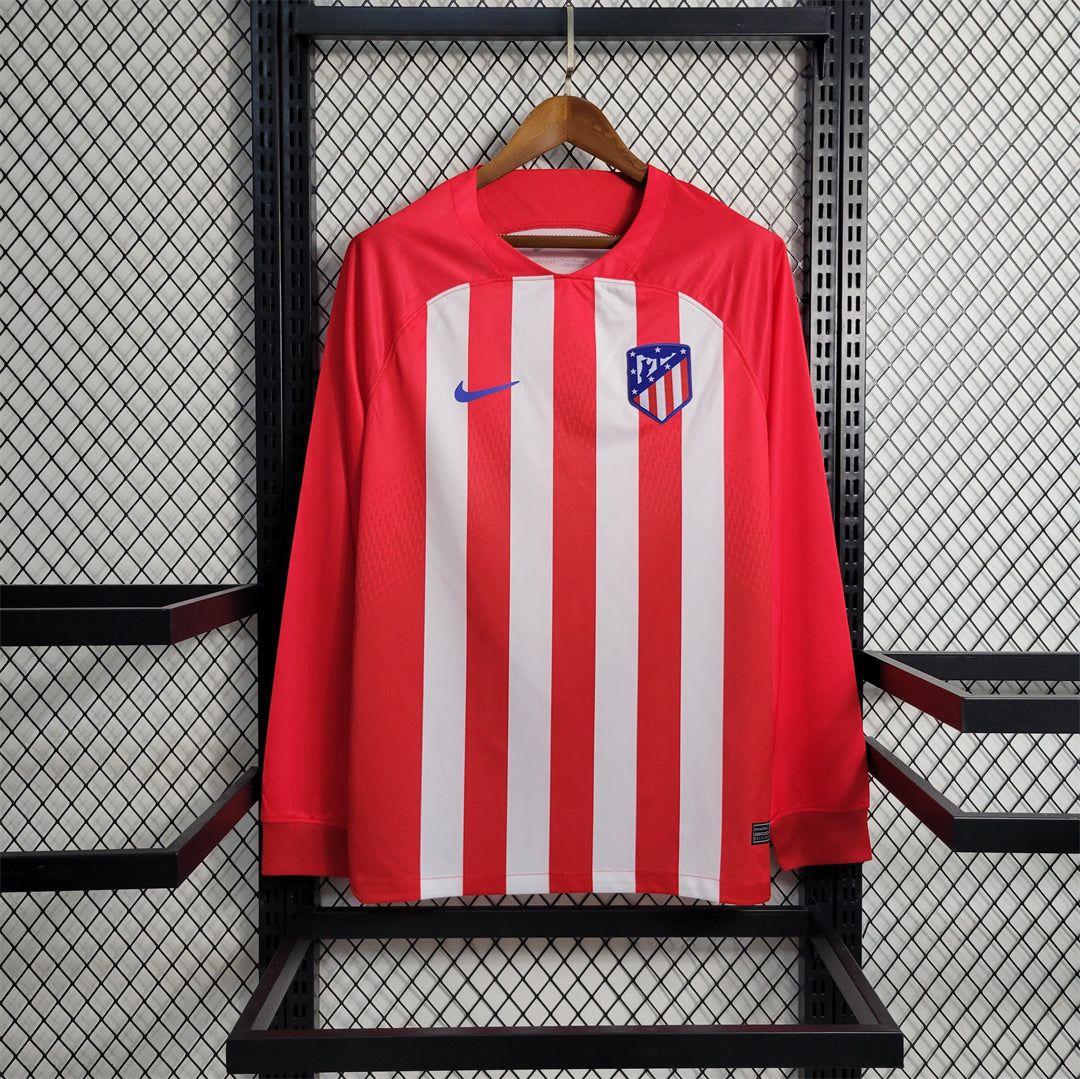 23/24 Atletico Madrid Home long sleeve