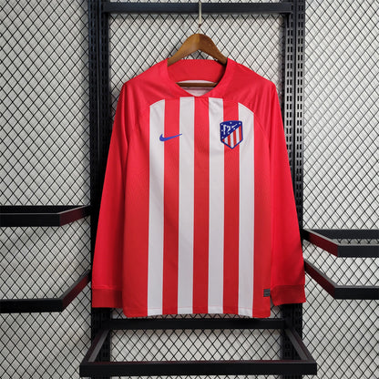 23/24 Atletico Madrid Home long sleeve