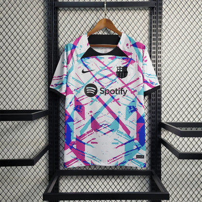 23/24 Barcelona white traing suit