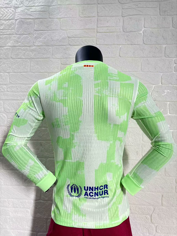 24/25 Barcelona long sleeve Third Away Player version