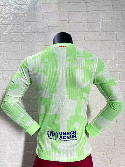 24/25 Barcelona long sleeve Third Away Player version