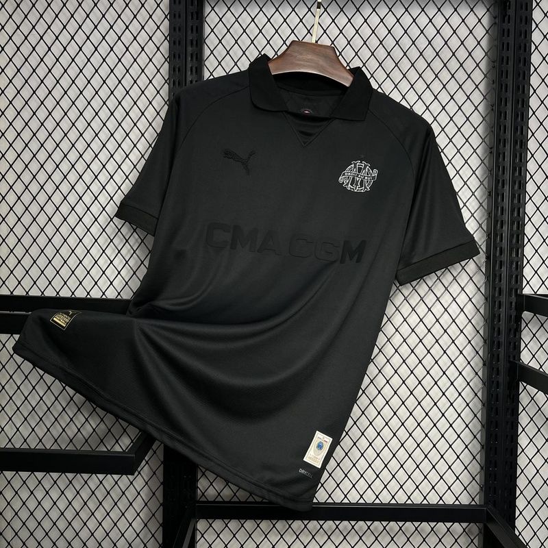 24/25 Marseille 125th Anniversary Black Jersey