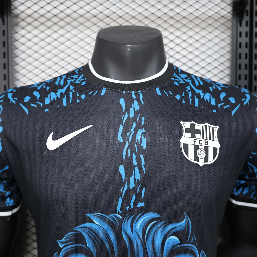 24/25 Barcelona Black and Blue Special Player Version
