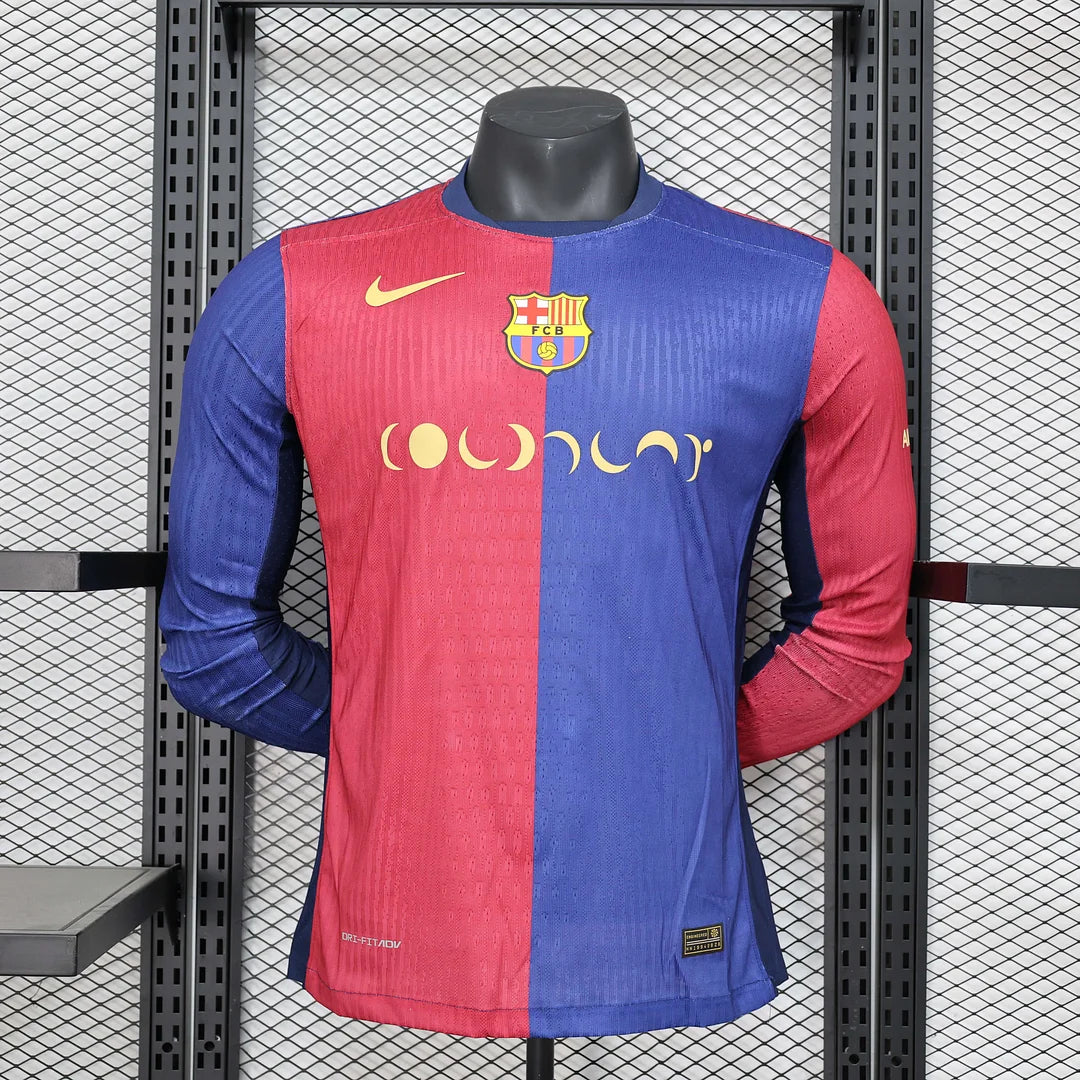 24/25 Barcelona Coldplay long sleeve Player version
