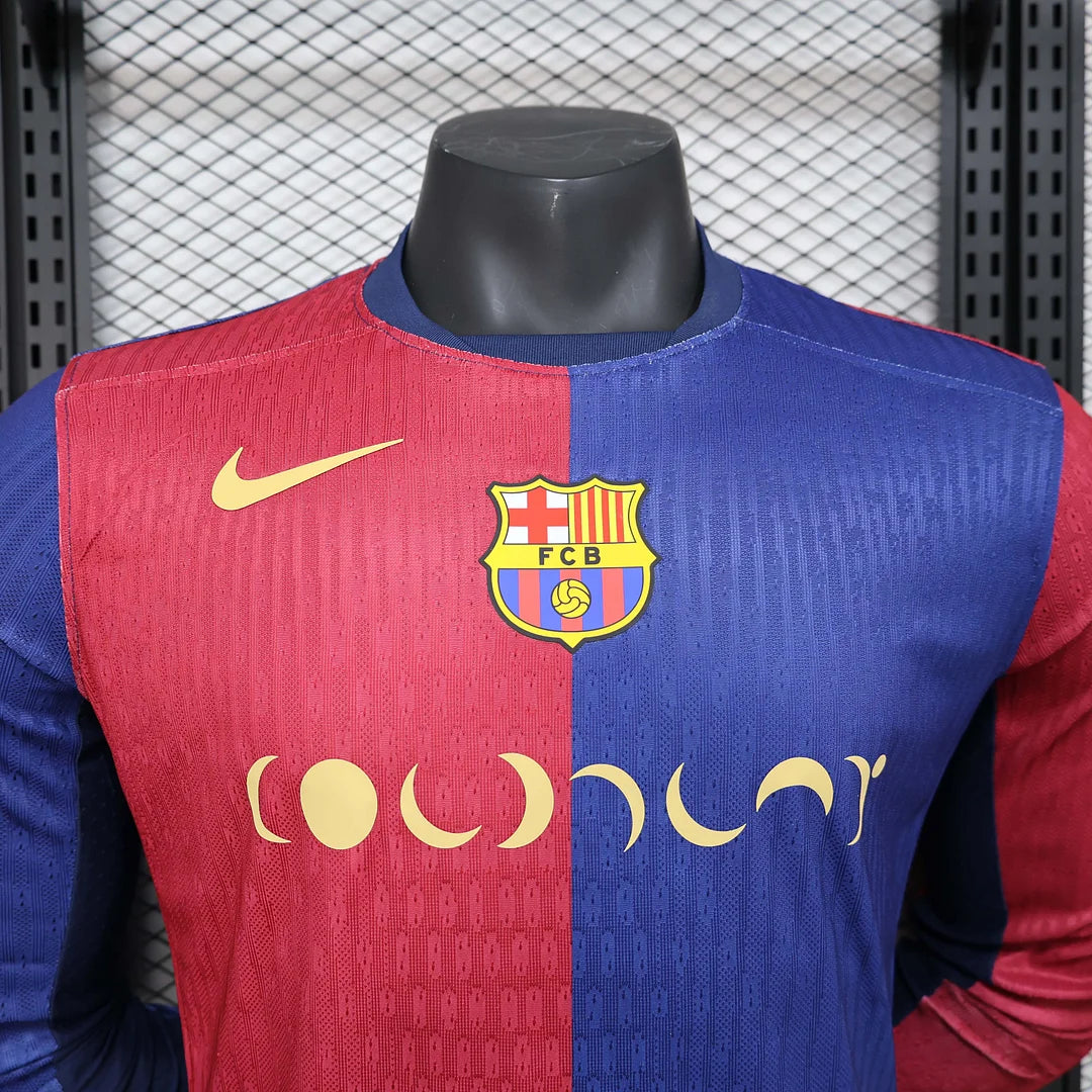 24/25 Barcelona Coldplay long sleeve Player version