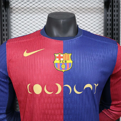 24/25 Barcelona Coldplay long sleeve Player version