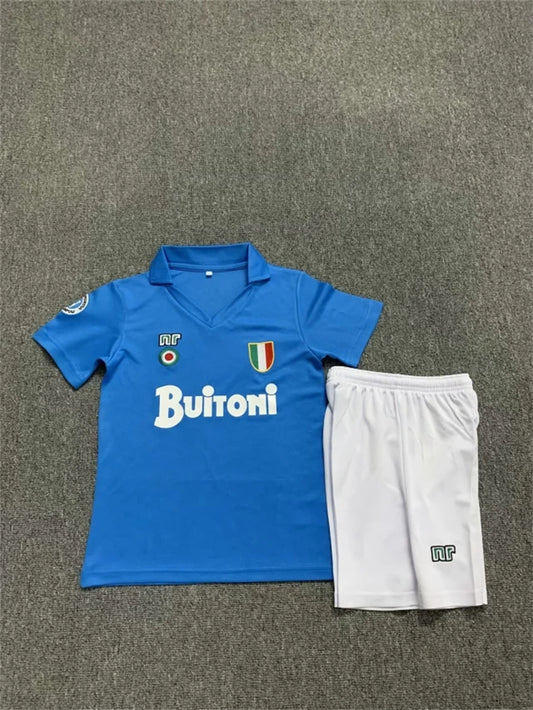 86/87 Napoli Home Retro Kids