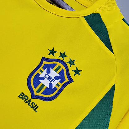2002 Brazil Home Retro
