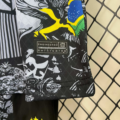 2024 Brazil Jesus Black Gray Special Edition Kids