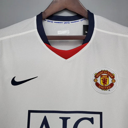 08/09 Manchester United Away Long Sleeve Retro