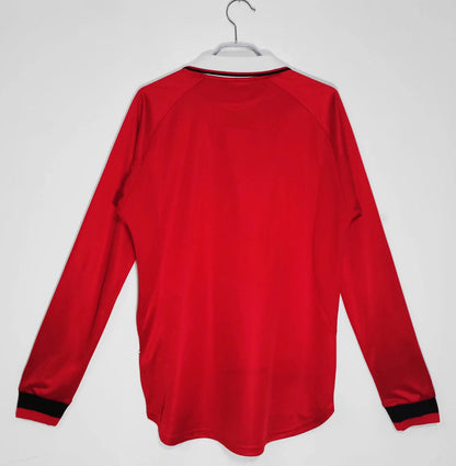 99/00 Manchester United Home Long Sleeve Retro