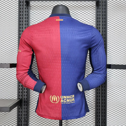 24/25 Barcelona Coldplay long sleeve Player version