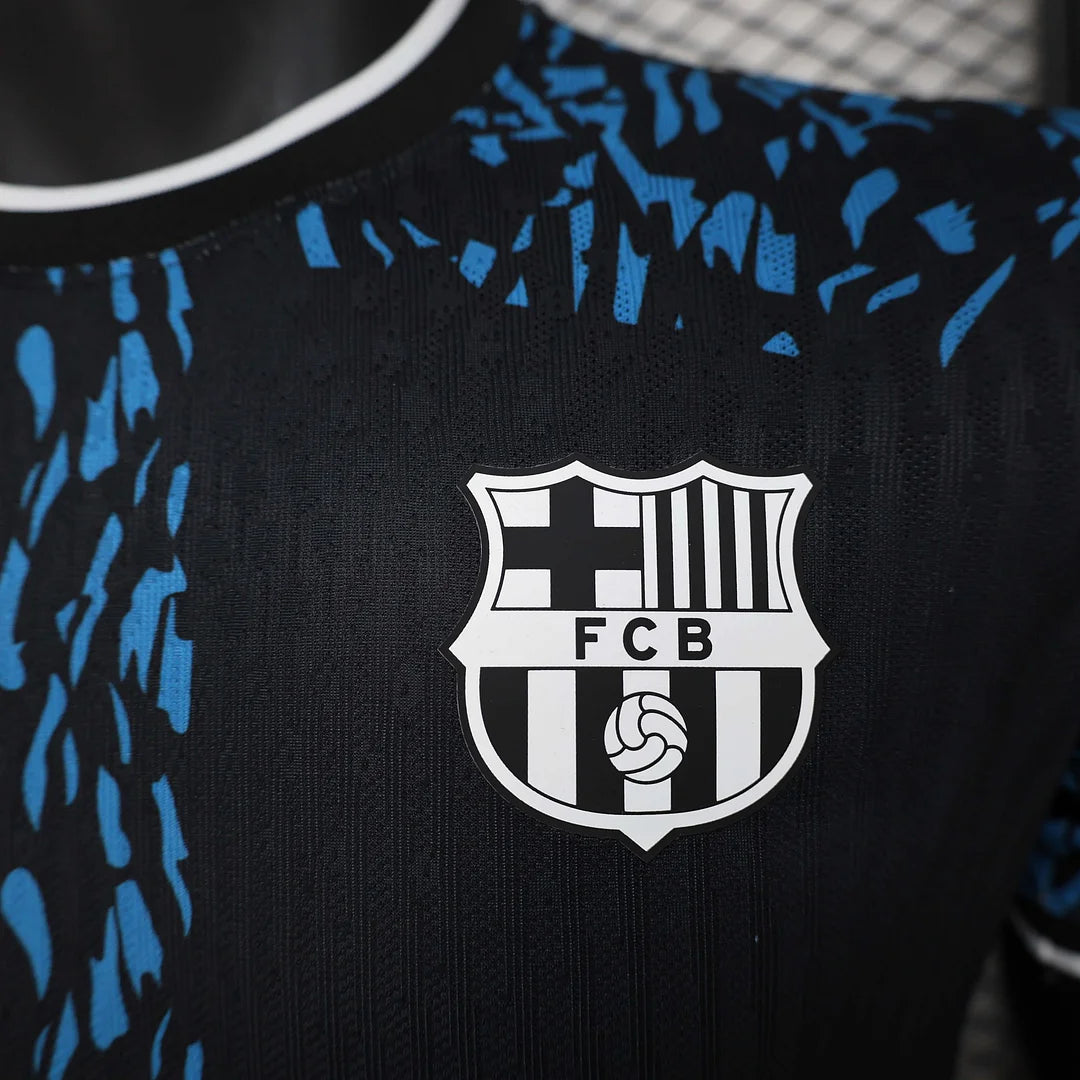24/25 Barcelona Black and Blue Special Player Version