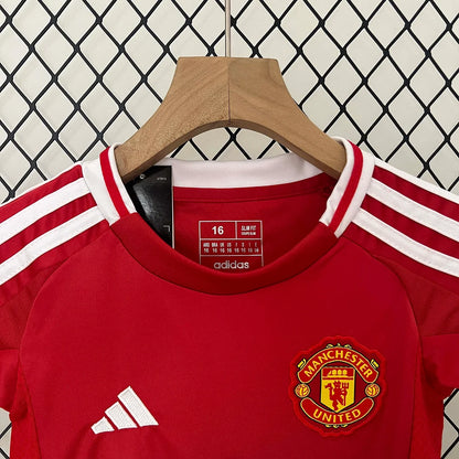 24/25 Manchester United Home Kids