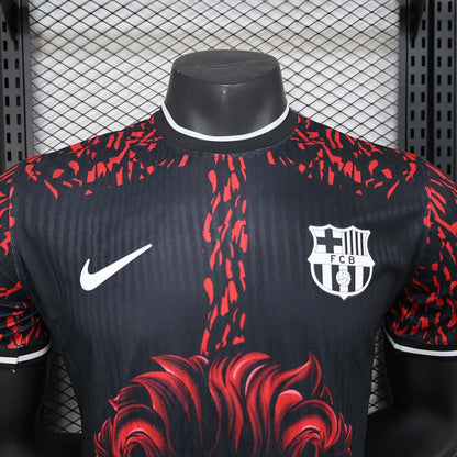 24/25 Barcelona Black and Red Special Player Version